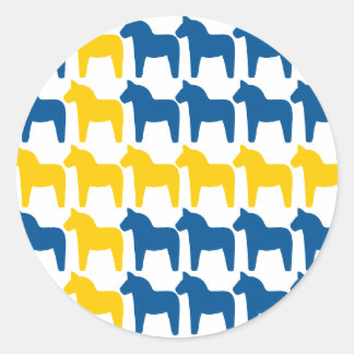 Adesivo Dala Horse Suecia Flag