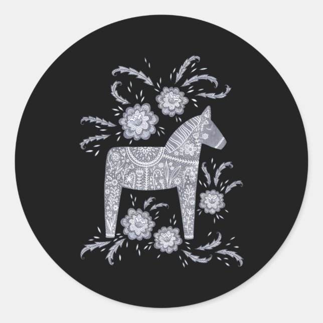 Adesivo Dala Horse Swedish (Frente)