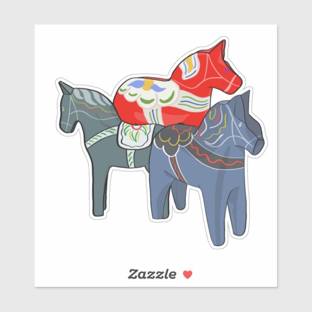 Adesivo Dala Horses (Folha)