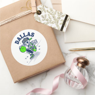 Adesivo Dallas Skeleton Basball