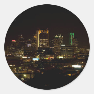Adesivo Dallas Skyline Stickers