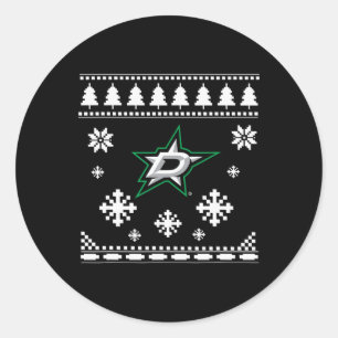 Adesivo Dallas Stars Ugly Christmas Sweater Holidaze
