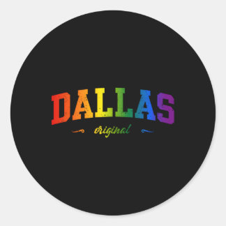 Adesivo Dallas Texas Lgbtqai