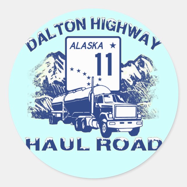 ADESIVO DALTON HIGHWAY ROAD (Frente)