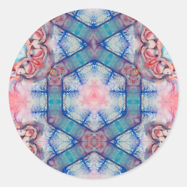 Adesivo Dama AVALON do lago, Reflexões Mágicas de Água (Frente)