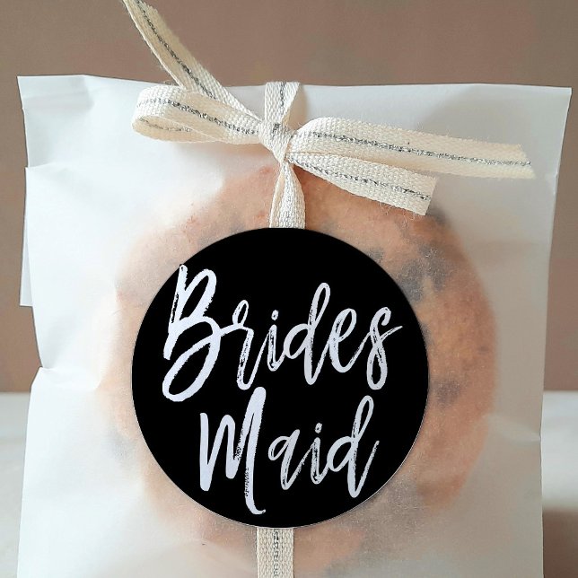 Adesivo Damas de Honra | Casamento Estilo Script (Criador carregado)