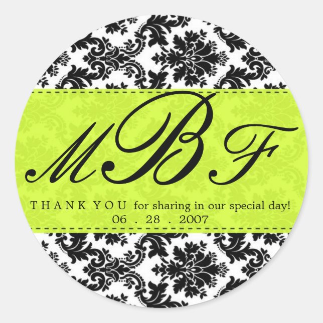 Adesivo Damasco e Limão (Frente)