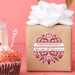 Adesivo Damasco Floral Vintage Casamento Presentes Corresp