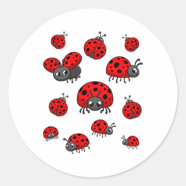 Adesivo Damybugs Art Para Garotinha Menino Criança Toddler (Frente)