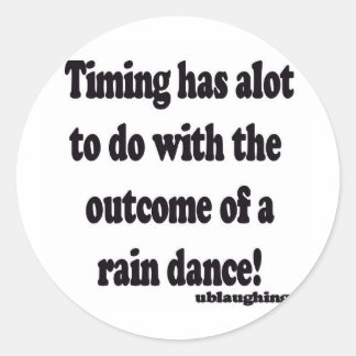 Adesivo dança da chuva