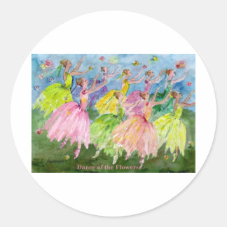 Adesivo Dança das flores