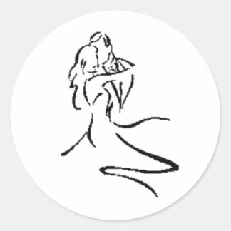 Adesivo Dança de Casal Vintage