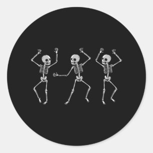 Adesivo Dança de esqueleto