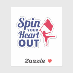 Adesivo Dança de Guarda de cor e desempenho vibrante de si