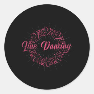 Adesivo Dança de linha dançante 2