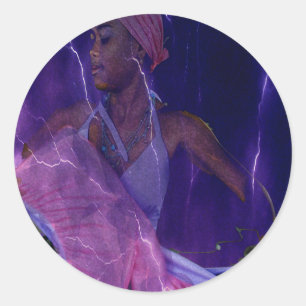 ADESIVO DANÇA DE OYA POR LIZ LOZ