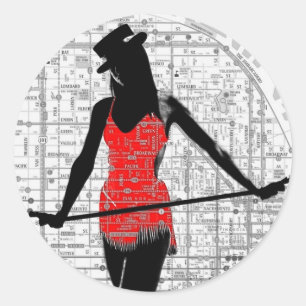 Adesivo Dança de Papel SF