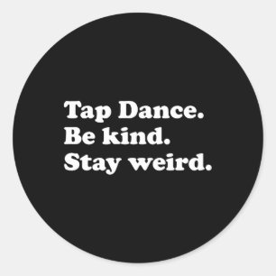 Adesivo Dança De Toque Engraçada Ou Dança De Tap Dançarino