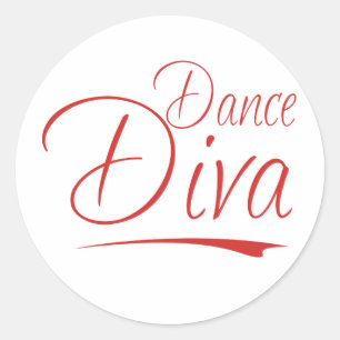 Adesivo dança diva