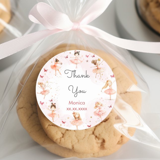 Adesivo Dança e balé de bailarina giratória (Criador carregado)