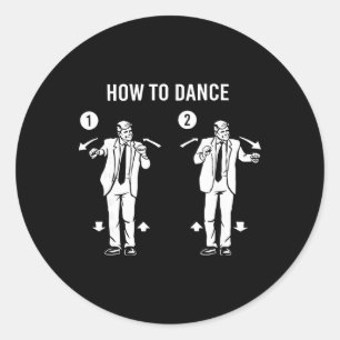 Adesivo Dança Engraçada do Trump Como Dançar