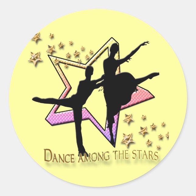 Adesivo Dança entre estrelas (Frente)