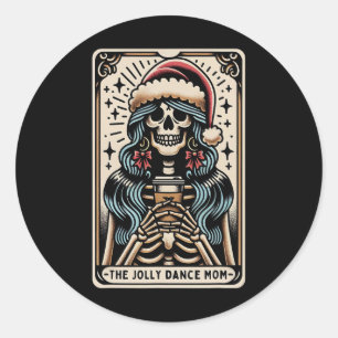 Adesivo Dança Mãe Natal Tarot Card Professora Dau