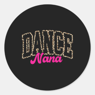 Adesivo Dança Nana Leopard Dançando Nana Life Girls D