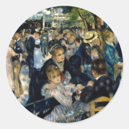 Adesivo Dança no Le Moulin de la Galette por Renoir