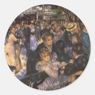 Adesivo Dança no Moulin de la Galette de Pierre Renoir