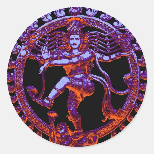 Adesivo Dança Shiva Nataraja (Frente)