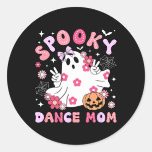 Adesivo Dança Spooky Mãe Dançarina Halloween Mamãe Dançand