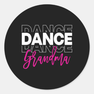 Adesivo Dança Vovó Dançando Garotas de Vida Mulheres Dança