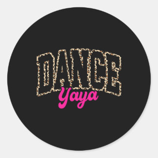 Adesivo Dança Yaya Leopard Dançando Yaya Life Girls D