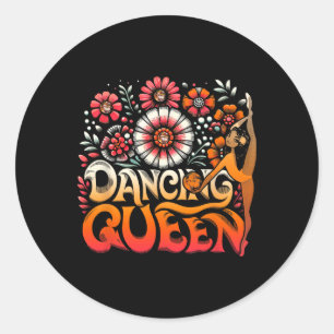 Adesivo Dançando Rainha Dançando Vintage 70 Anos 80 Para D