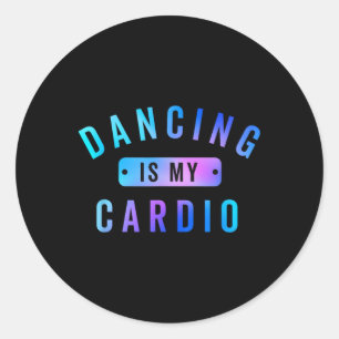 Adesivo Dançar É O Meu Cardio Teto Para Dançarinos Que Ado
