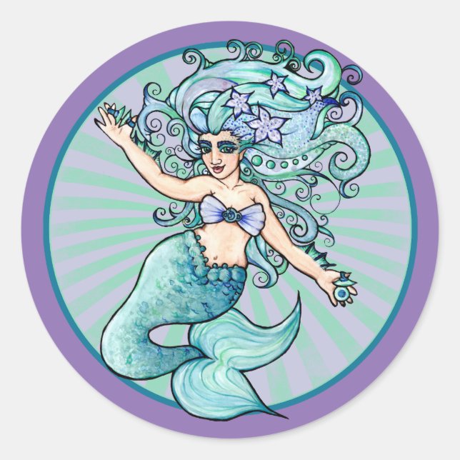 Adesivo Dançarina de Sereia (Frente)