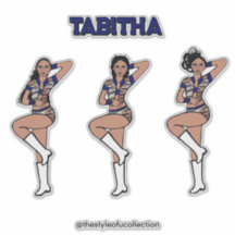 Dançarina de Tigre Azul nº 1