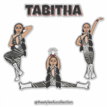 Dançarina de Zebra Vermelha nº 4