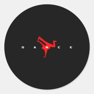 Adesivo Dançarino de dança