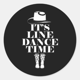 Adesivo Dançarino de dança de linha dançarino de música co