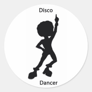 Adesivo Dançarino de Disco