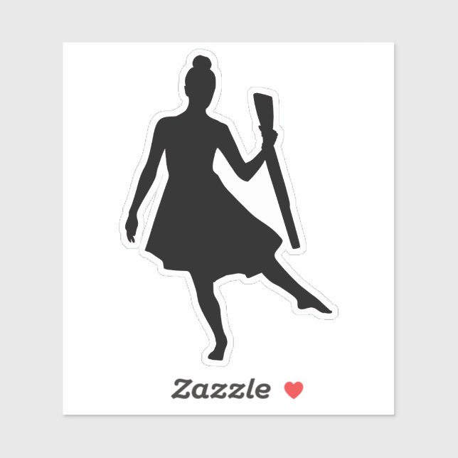 Adesivo Dançarino de Guarda de Cor com Rifle (Folha)