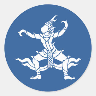 Adesivo Dançarino Tailandês ⚠ Sinal ⚠ Tailândia