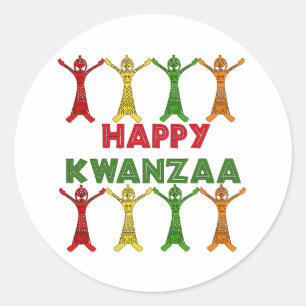 Adesivo Dançarinos de Kwanzaa