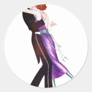 Adesivo Dançarinos retros de Deco das mulheres da mulher
