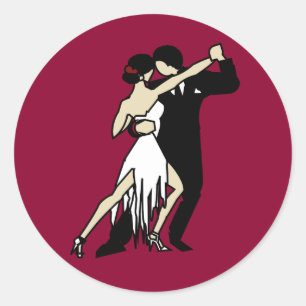 Adesivo Dançarinos Tango
