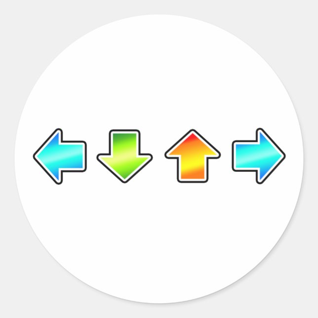 Adesivo Dance Dance Revolution (Frente)