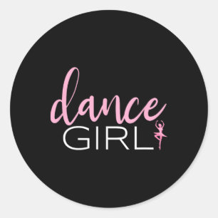 Adesivo Dance Girl Dancing Ballerina Balé Dancer Dançarino