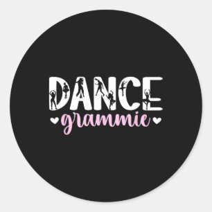 Adesivo Dance Grammie De Um Dançarino Grammie Dançando